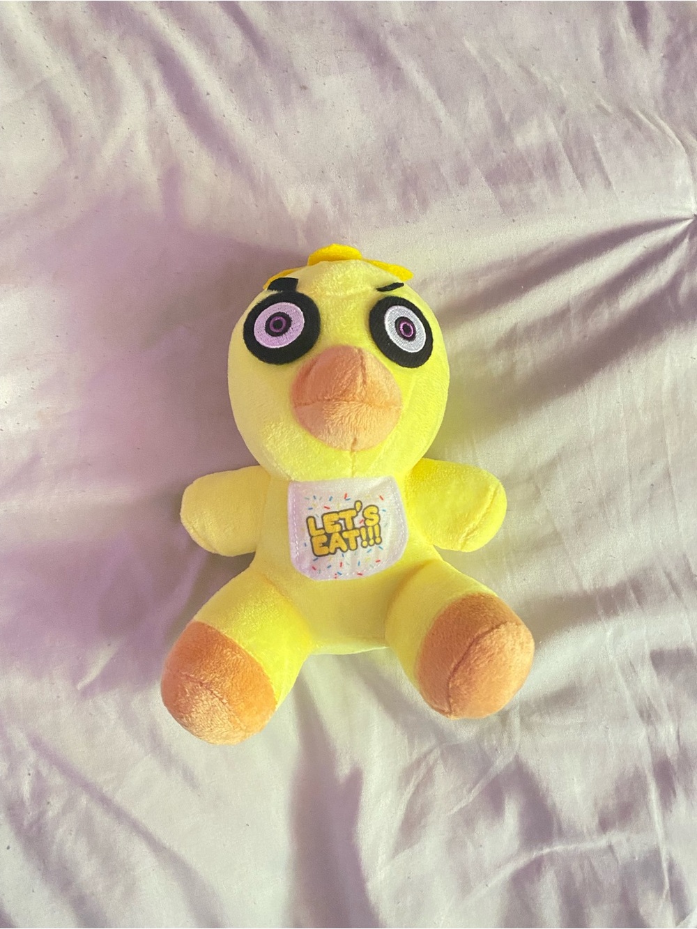 Five Nights at Freddy's Yellow Chica Plush Toy - Let's Eat!